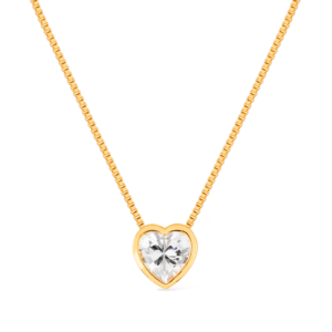 Colar Vivian Ouro 24K e Zircônia