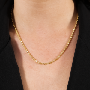 Corrente Singapura Ouro 24k