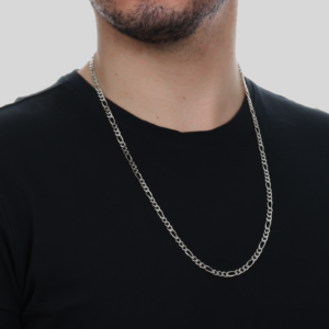 Corrente  Masculina Elo Ouro Branco