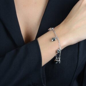 Pulseira Estela  no Ródio