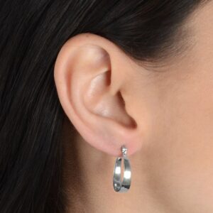 Brinco Bella Dona Ouro Branco